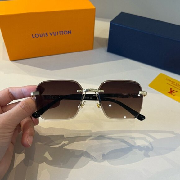 Louis Vuitton Women's Brown Sunglasses - Picture 1 of 8